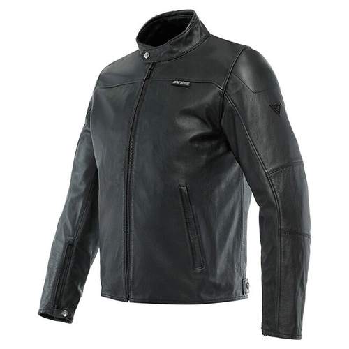 Dainese Mike 3 Leather Jacket - Black