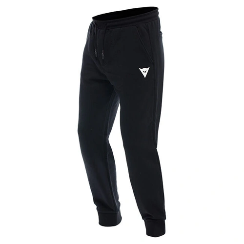 Dainese Casual Logo Sweatpants - Black/White - S - SKU:2123314