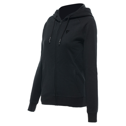 Dainese Ladies Casual Logo Hoodie - Black/Black - XS - SKU:2123331