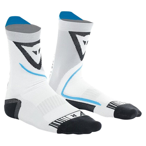 Dainese Dry Mid Socks - Black/Blue - 39-41 - SKU:2123391