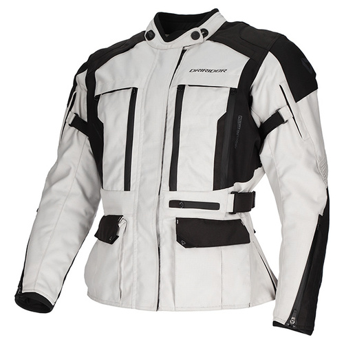 Dri Rider Explorer Womens Jacket - Light Grey/Black - L 8 - SKU:2123598