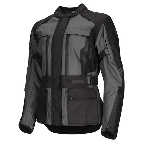 Dri Rider Explorer Womens Jacket - Dark Grey/Black - L 8 - SKU:2123608