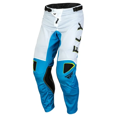 Fly Racing Kinetic Mesh Kore MX Pants - Blue/White/Hi-Vis - 28 - SKU:2123755