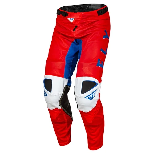 Fly Racing Kinetic Mesh Kore MX Pants - Red/White/Blue - 36 - SKU:2123783
