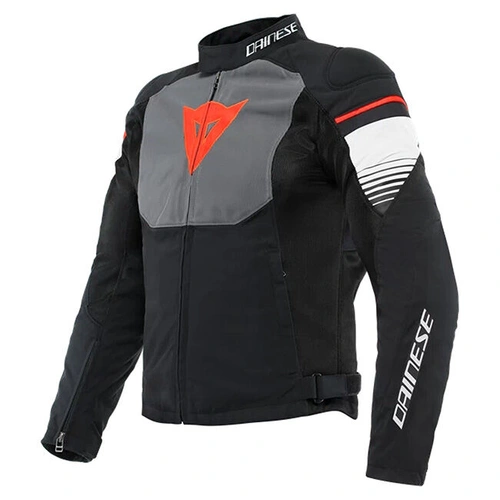 Dainese Air Fast Tex Jacket - Black/Grey/White - 54 - SKU:2124182