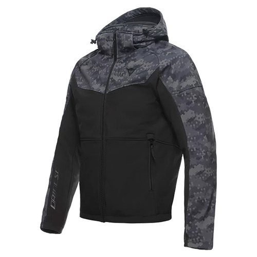 Dainese Ignite Tex Jacket - Black/Camo Grey - 48 - SKU:2124195
