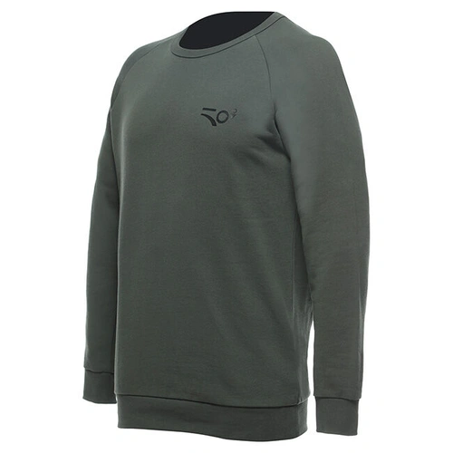 Dainese Anniversary Casual Sweater - Army Green - XS - SKU:2124249