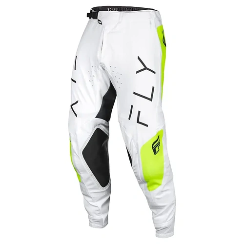 Fly Racing Evo MX Pants - White/Hi-Vis - 38 - SKU:2124305