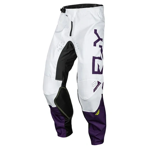 Fly Racing Kinetic Reload MX Pants - Deep Purple/White/Hi-Vis - 28 - SKU:2124511