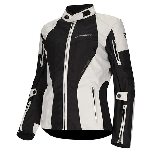 Dri Rider Vivid 3 Womens Jacket  - Pearl/Black