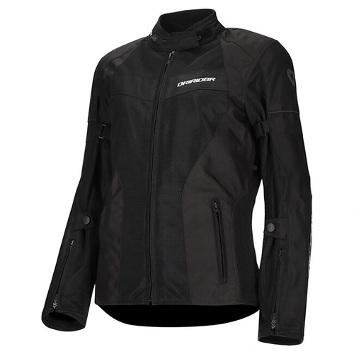 Dri Rider Vivid 3 Air Womens Jacket  - Black/White