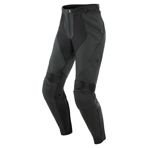 Dainese Ladies Pony 3 Leather Pants - Matt Black