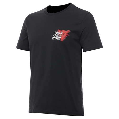 Dainese Speed Demon Veloce Casual T-Shirt - Jet Black - M - SKU:2125383