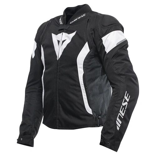 Dainese Avro 5 Tex Jacket - Black/White/Black - 62 - SKU:2125593