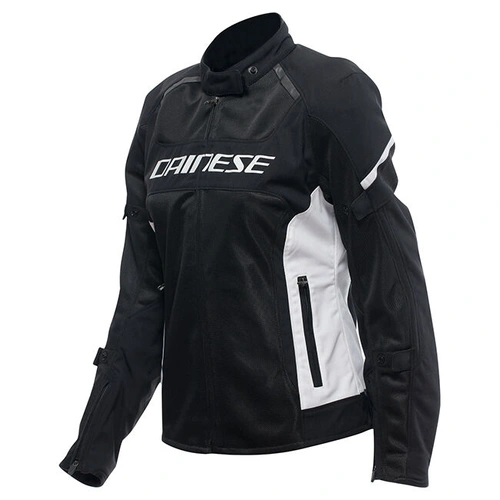 Dainese Ladies Air Frame 3 Tex Jacket - Black/White/White - 40 - SKU:2125601