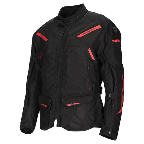 Dri Rider Apex 6 Jacket - Black/Red - S - SKU:2125822