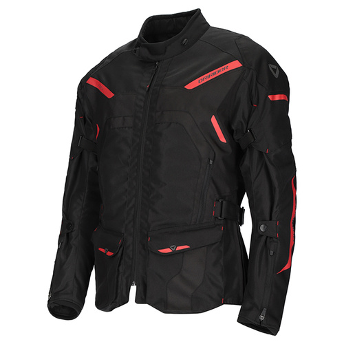 Dri Rider Apex 6 Jacket - Black/Red - S - SKU:2125822