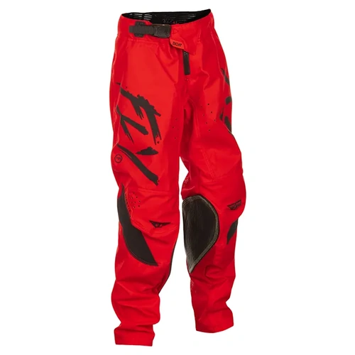 Fly Racing 2025 Youth Kinetic Stoke MX Pants - Red/Black - 18 - SKU:2126394