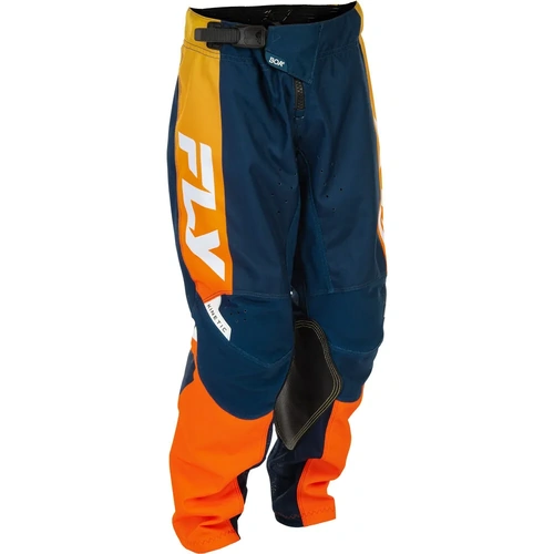 Fly Racing 2026 Youth Kinetic MX Pants - Navy/Orange - 18 - SKU:2128099