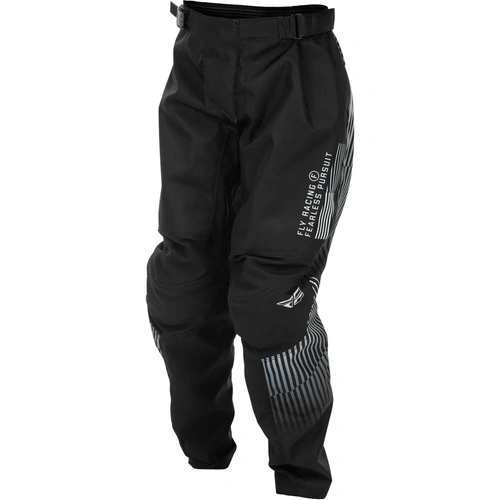Fly Racing 2026 Youth F-16 MX Pants - Black/White - 18 - SKU:2128218