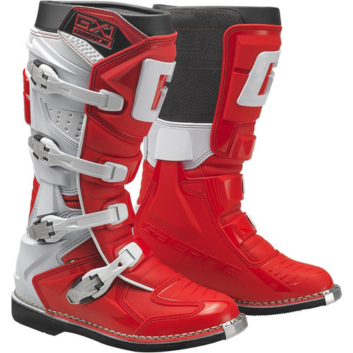 Gaerne GX-1 Boot - Red/White - 43 - SKU:219200543