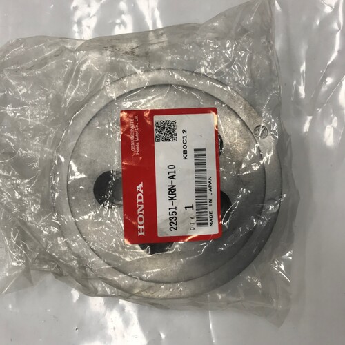 HONDA CR125R 2000-07 /CRF250R/X 2004-08 OEM  CLUTCH PRESSURE PLATE 22351KRNA10 - SKU:22351KRNA10