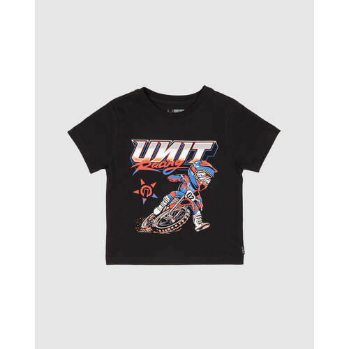 UNIT Kids Contender Tee - Black