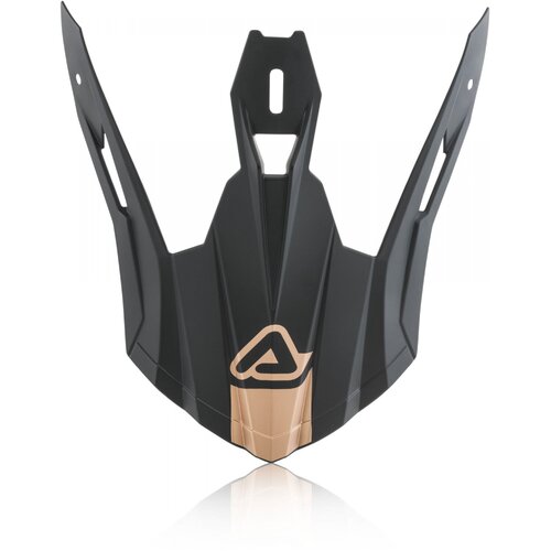 ACERBIS HELMET VISOR STEEL CARBON BLACK GOLD
