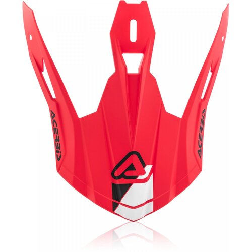 ACERBIS HELMET VISOR STEEL RED