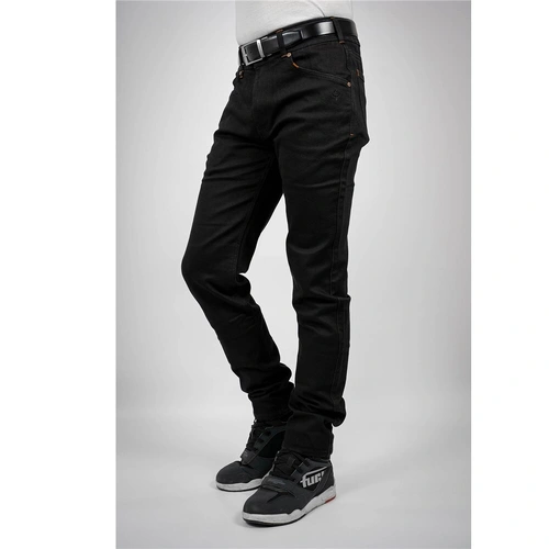 Bull-It Trojan Slim/Long Motorcycle Jeans - Black - 32 - SKU:24213432
