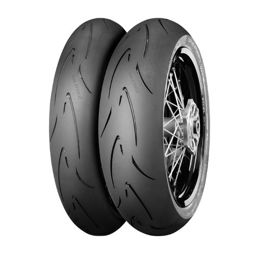 Continental ContiAttack SM Evo Rear Tyre - 140/70R17 - [66H] - TL