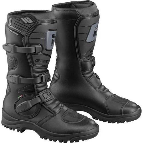 Gaerne G-Adventure Black Aquatech Boots - Unisex - 46 - Adult - Black - SKU:252500146