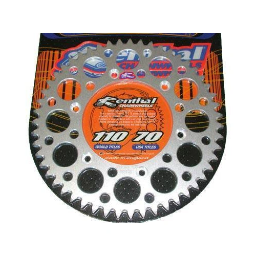 Renthal YZ125/WR200 12T Front Sprocket - Front - 14 - Gold