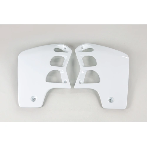 UFO Radiator Shrouds - Honda CR500 89-01 - White