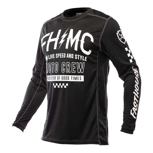 FASTHOUSE GRINDHOUSE CYPHER JERSEY - BLACK