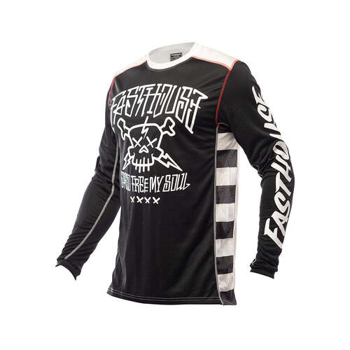 Fasthouse Grindhouse Akuma Youth Jersey - Black/White
