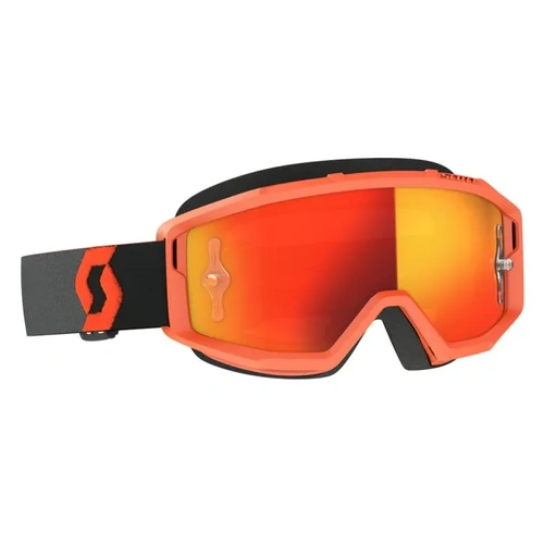 SCOTT Primal Goggle With Orange Chrome Lens - Orange/Black