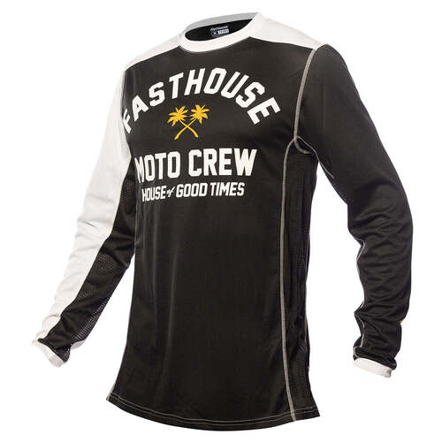 Fasthouse Grindhouse Haven Jersey - Black/White - M - SKU:28050109