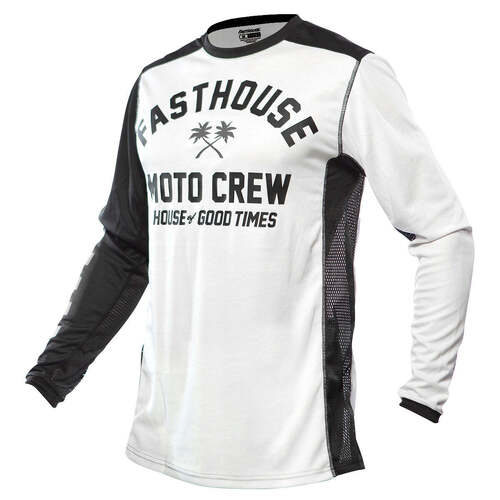 Fasthouse Grindhouse Haven Jersey - White/Black - S - SKU:28051008