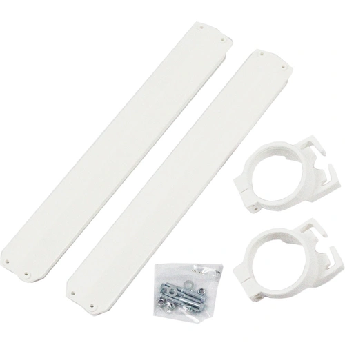 UFO Yamaha Fork Slider Covers - YZ125/250 19 - White