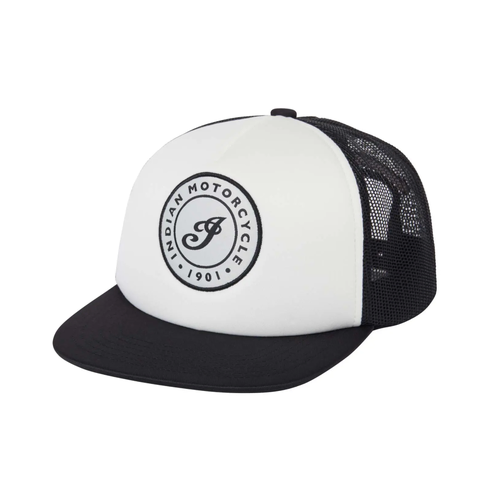 Black And White I Script Flat Peak Cap, Multi  2833443 - SKU:2833443