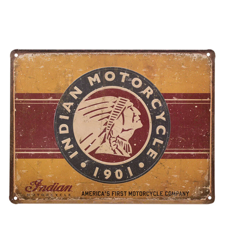 OEM First Motorcycle Embossed Metal Sign 2864420 - SKU:2864420