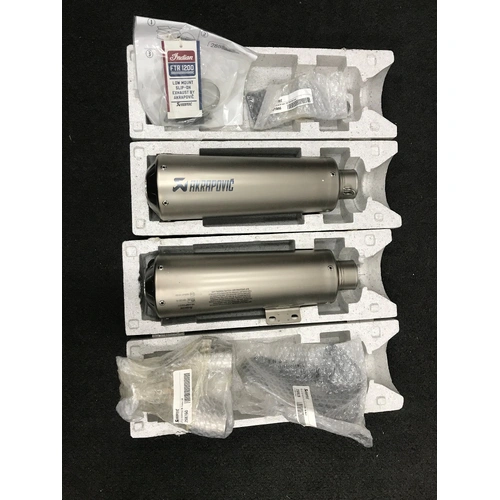 2019-2023 FTR  Low Mount Slip-On Exhaust by Akrapovic  2883520 - SKU:2883520