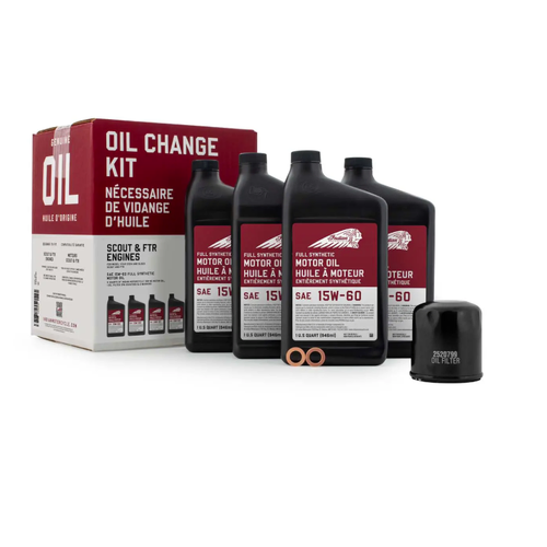  OEM Scout 2023 / FTR R Carbon 2023 Oil Change Kit,   2880191, - SKU:2884182