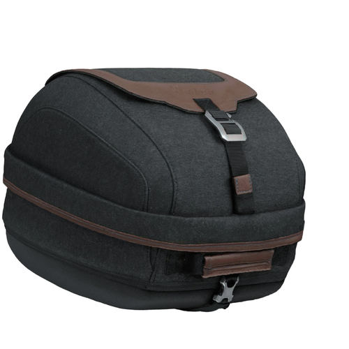  FTR OEM Rear Rack Bag, Black/Brown   2884830-FBA - SKU:2884830FBA