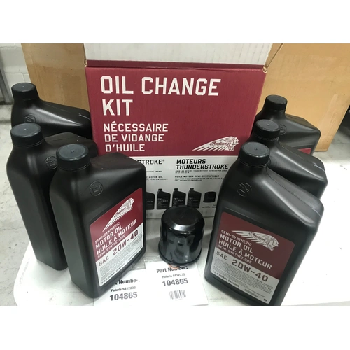  THUNDER STROKE 111 &116 ENGINES OEM INDIAN OIL CHANGE KIT 2889311 - SKU:2889311