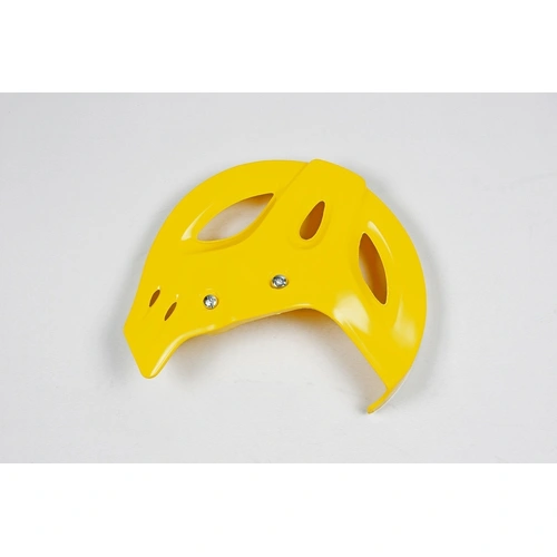 UFO Front Disc Cover - Suzuki RM125/250 92-95 - Yellow