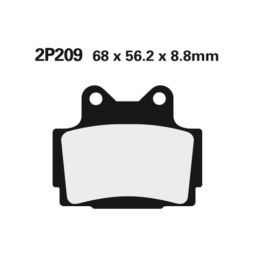 BRAKE PADS 2P-209 NS/SS