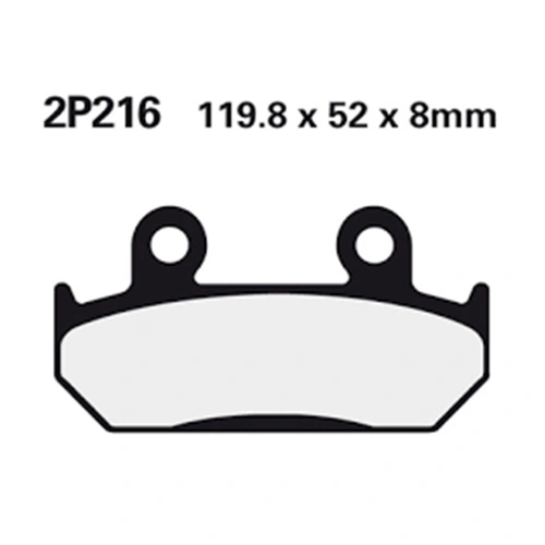 BRAKE PADS 2P-216 NS