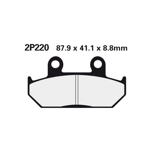 BRAKE PADS 2P-220 ST SINT